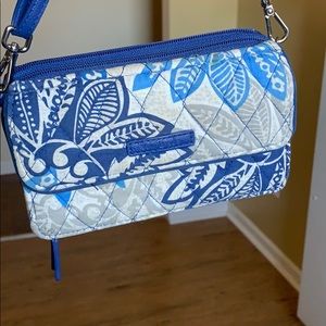 Vera Bradley cross body wallet